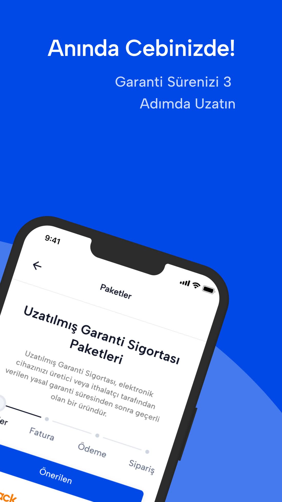 egaranti mobil uygulaması